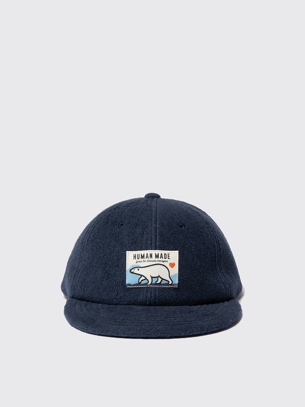 Human Made Fleece Cap FW22 Navy - OALLERY