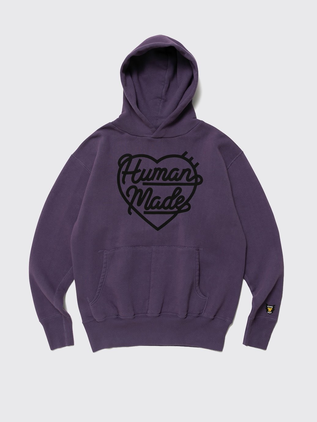 Human Made Heart Tsuriami Hoodie FW22 Purple - OALLERY