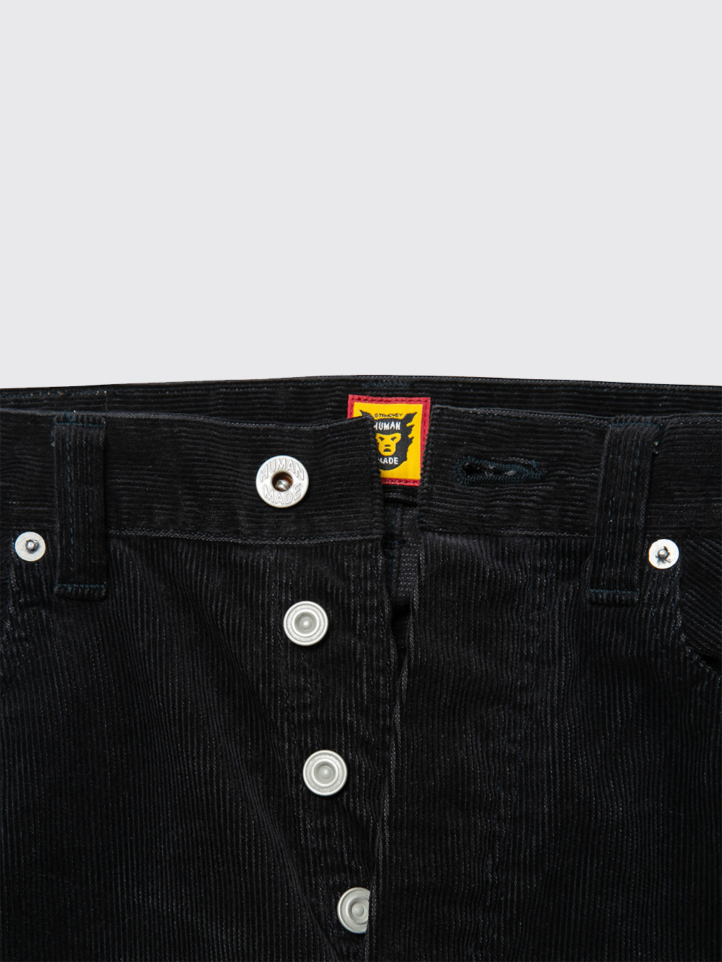 Human Made Corduroy Pants FW22 Black - OALLERY