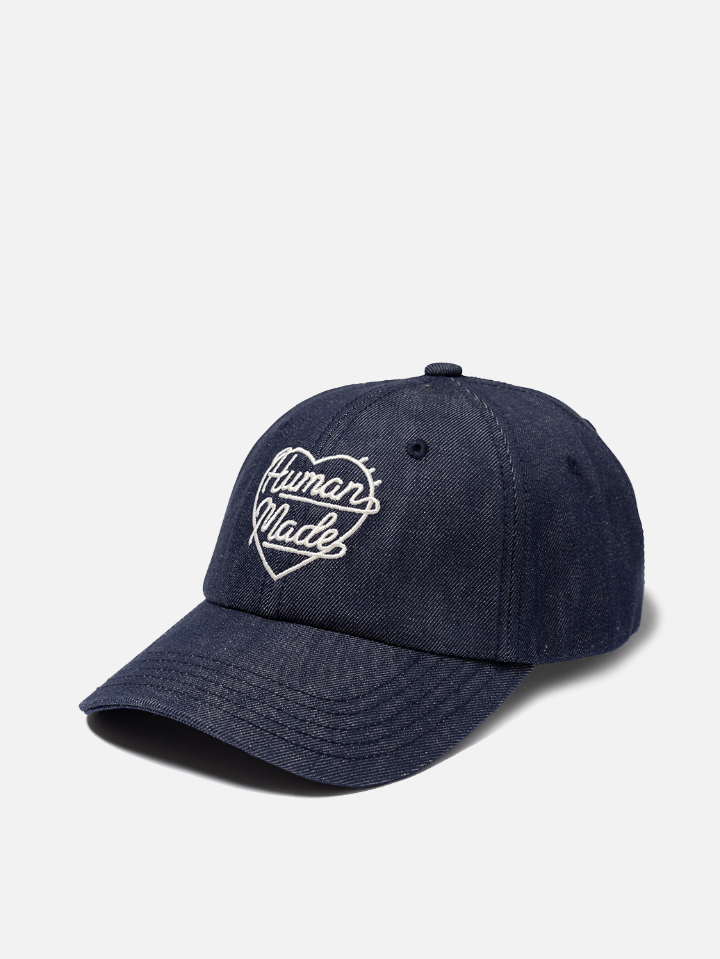 Human Made 6 Panel Denim Cap SS23 Indigo - OALLERY