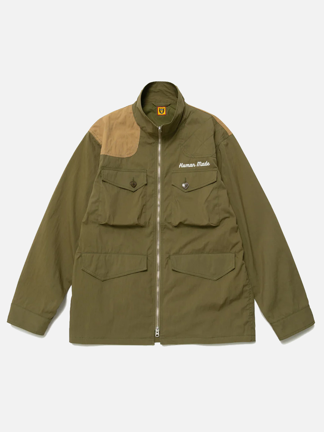 2022新生活 HUMAN MADE DOWN JACKET OLIVE DRAB S - 通販