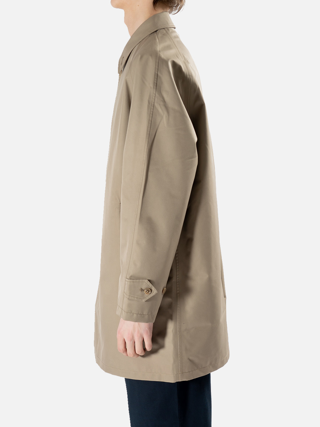 Nanamica 2L GORE-TEX Soutien Collar Coat Beige - OALLERY