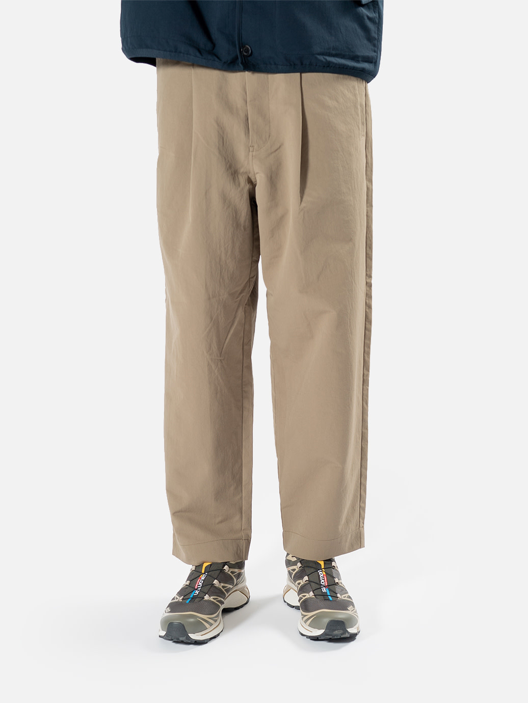 Nanamica ALPHADRY Wide Pants Taupe - OALLERY