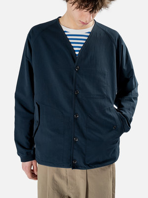 Nanamica Nanamica ALPHADRY Cardigan SS23 Navy -