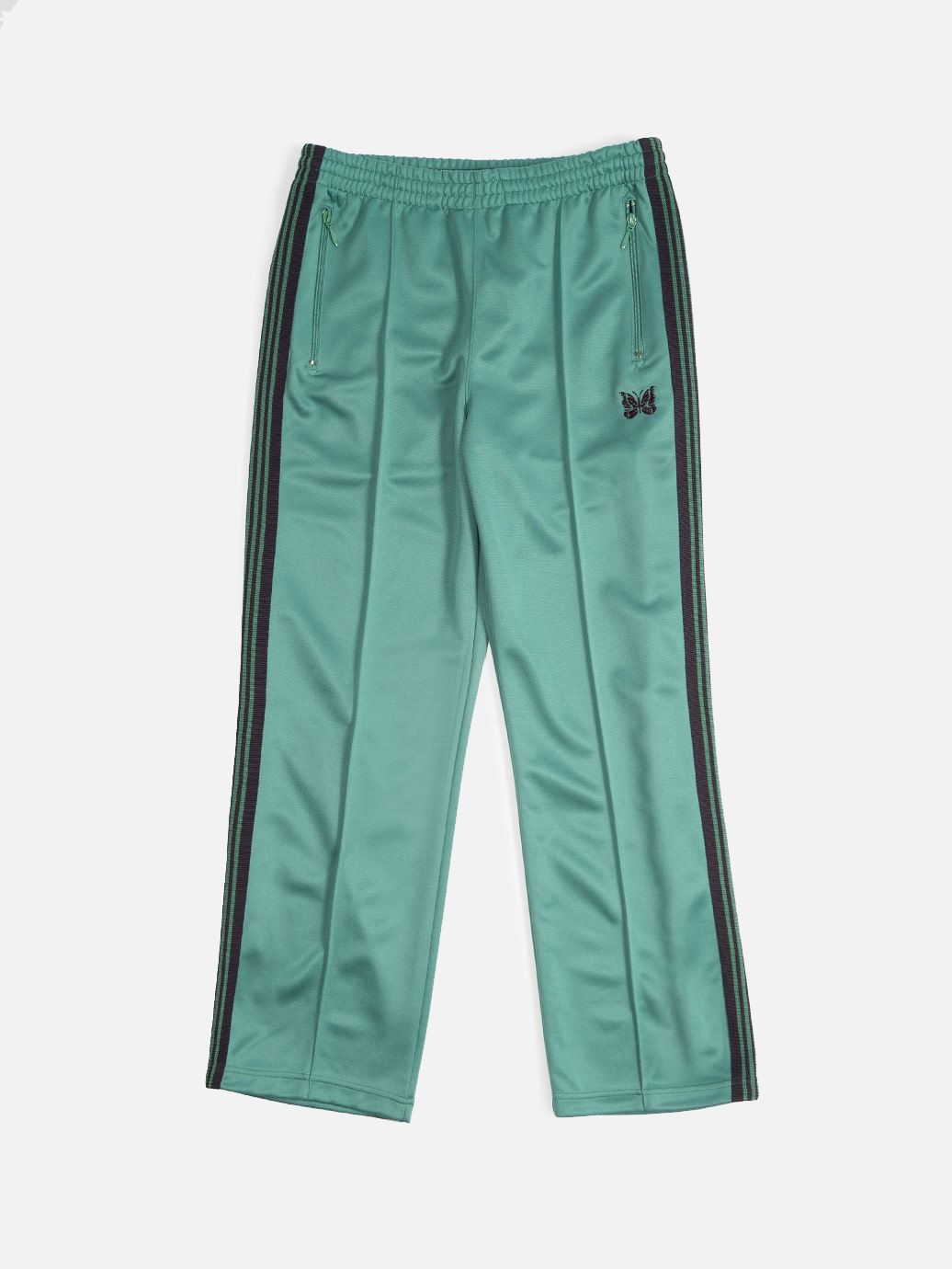 Needles Track Pant - Poly Smooth Emerald - OALLERY