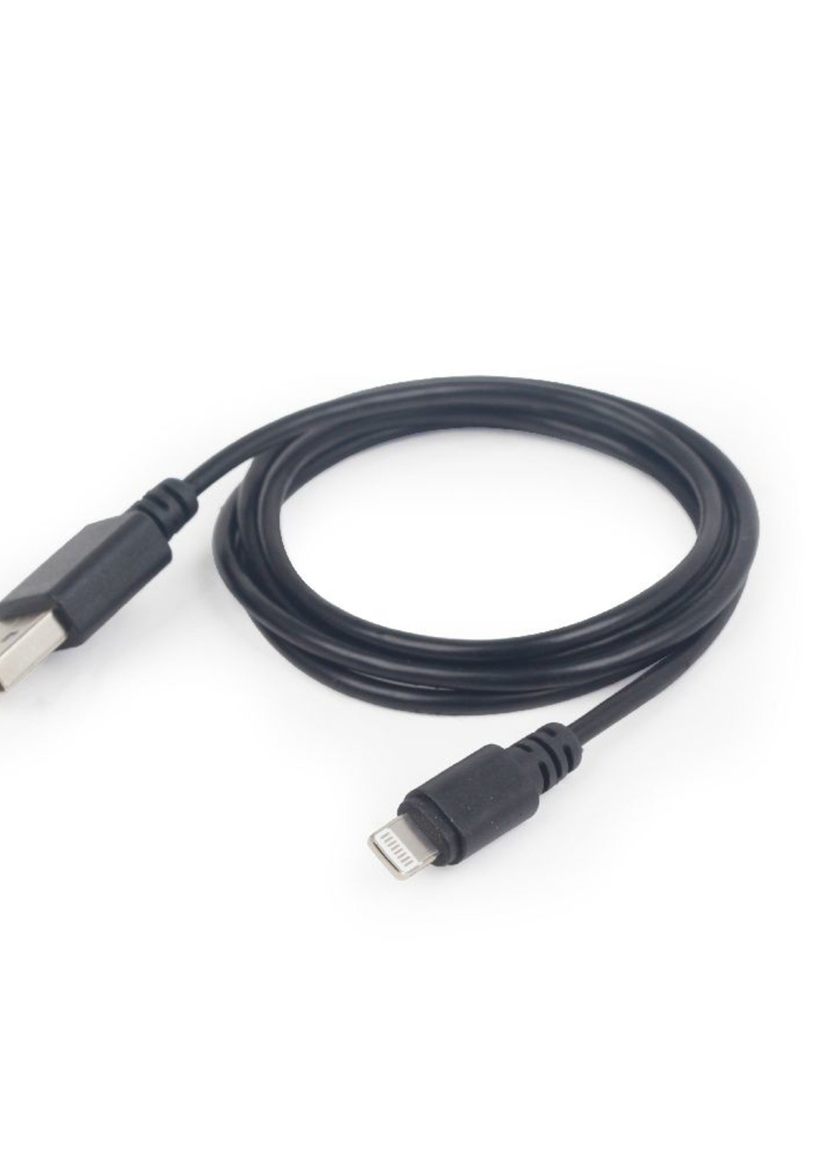 CableXpert USB naar 8-pins laad- en datakabel zwart, 2 m