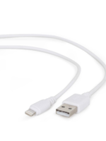 CableXpert USB oplaadkabel wit 0.5 meter