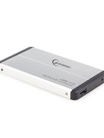 Gembird Externe HDD behuizing 2.5' SATA USB3.0 zilver