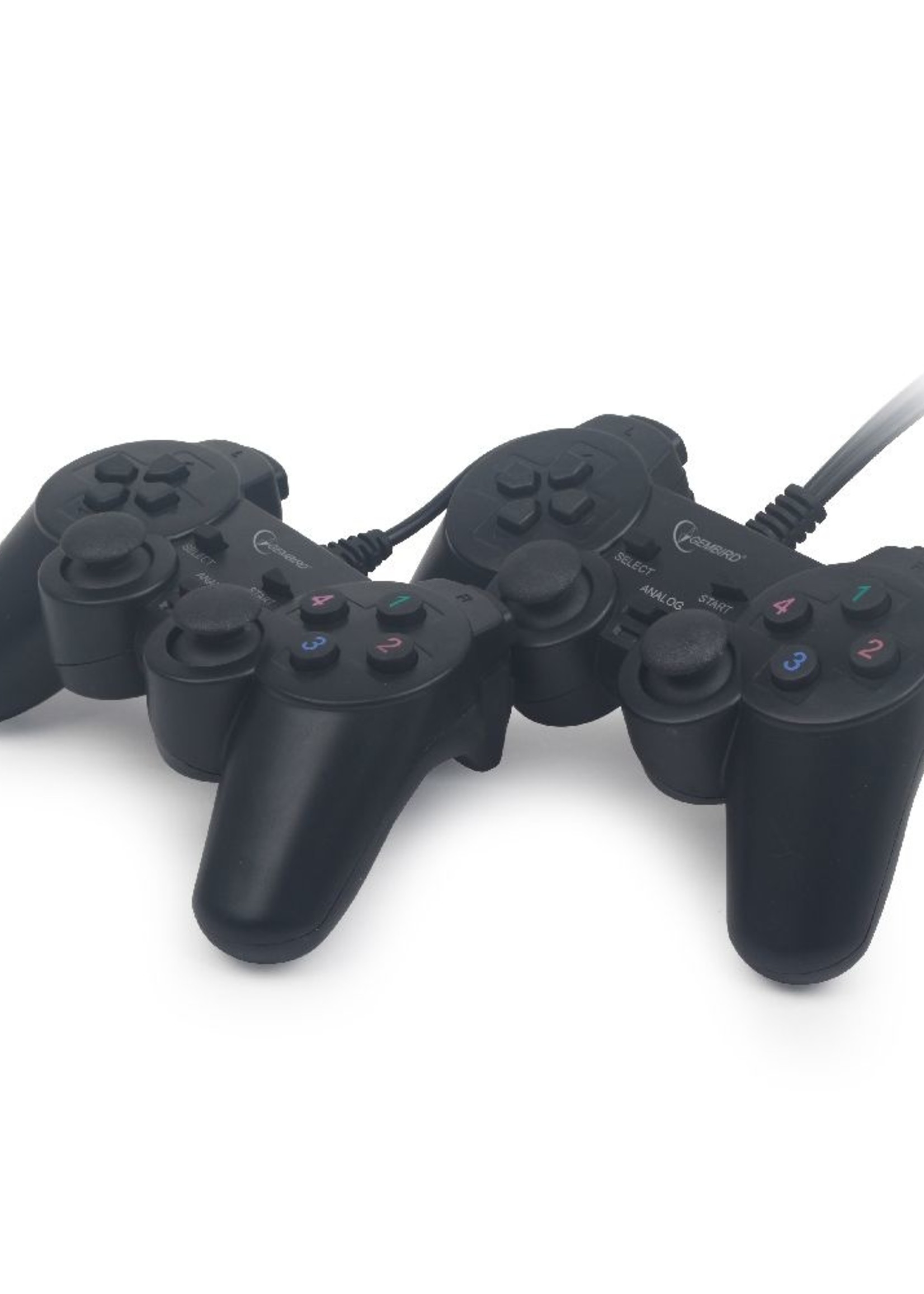 GMB Gaming Dubbele USB gamepad met vibratie