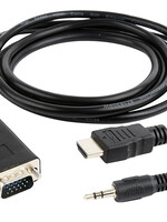 CableXpert HDMI naar VGA kabel met audio, 5 meter