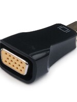 CableXpert Mini DisplayPort naar VGA adapter zwart