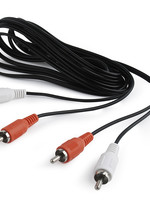 CableXpert RCA stereo audiokabel, 7.5 meter