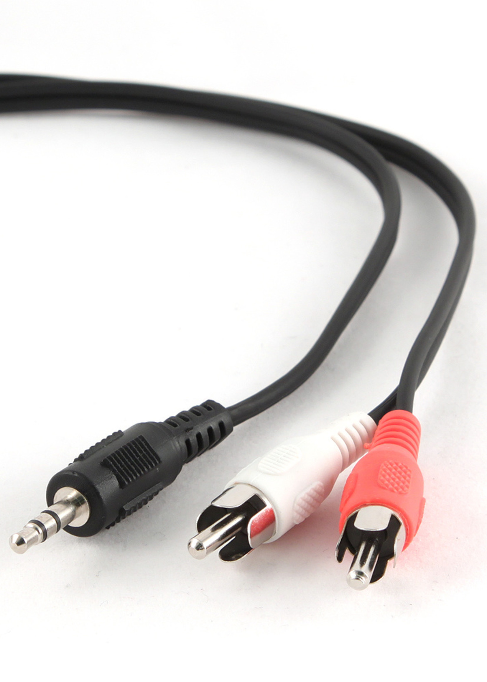 CableXpert 3.5 mm stereo naar RCA plug kabel, 0.2 meter