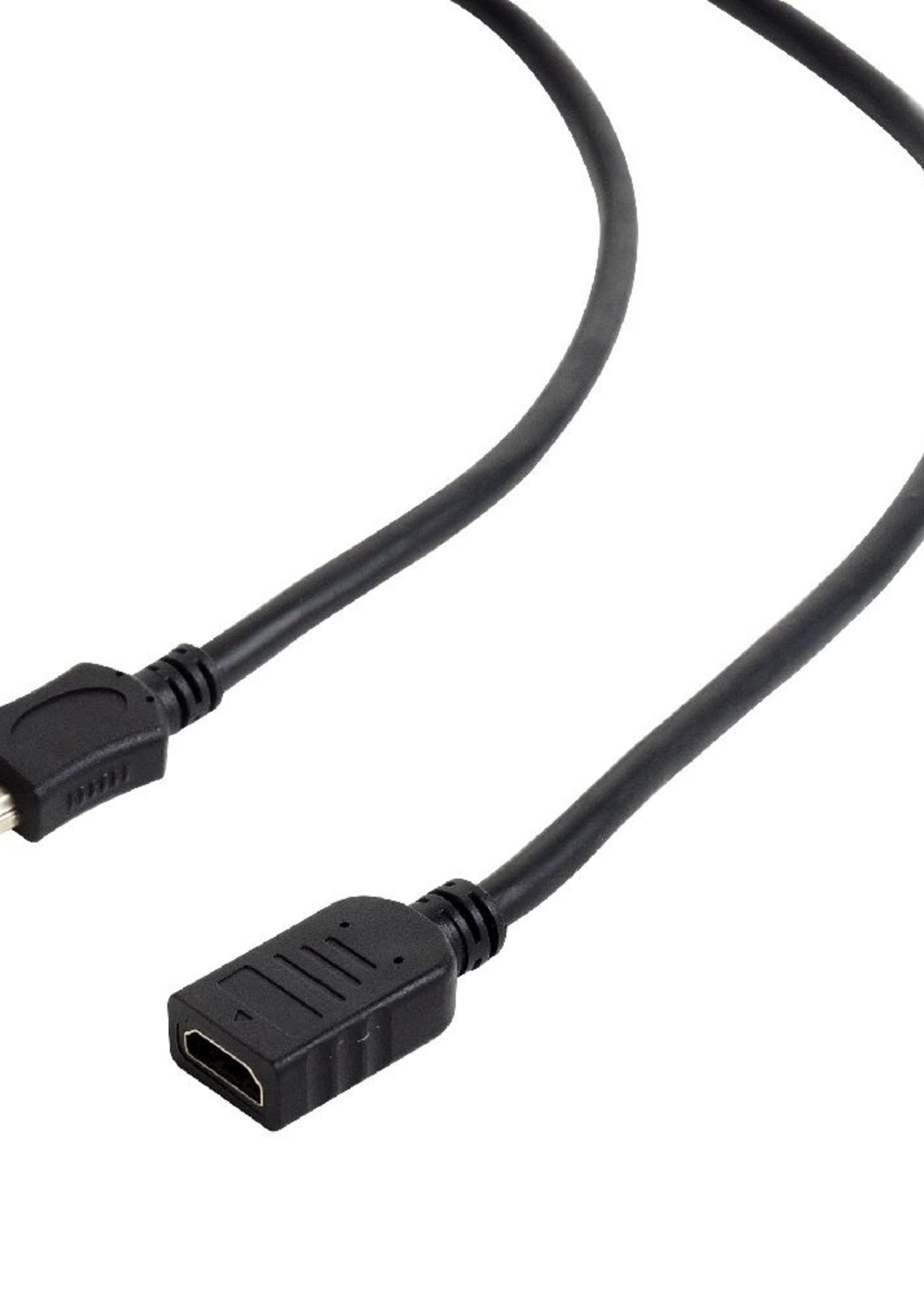 CableXpert High Speed HDMI verlengkabel met Ethernet, 0,5 meter