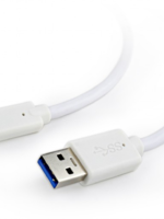 CableXpert USB3.0 kabel AM-CM wit 0.1 meter