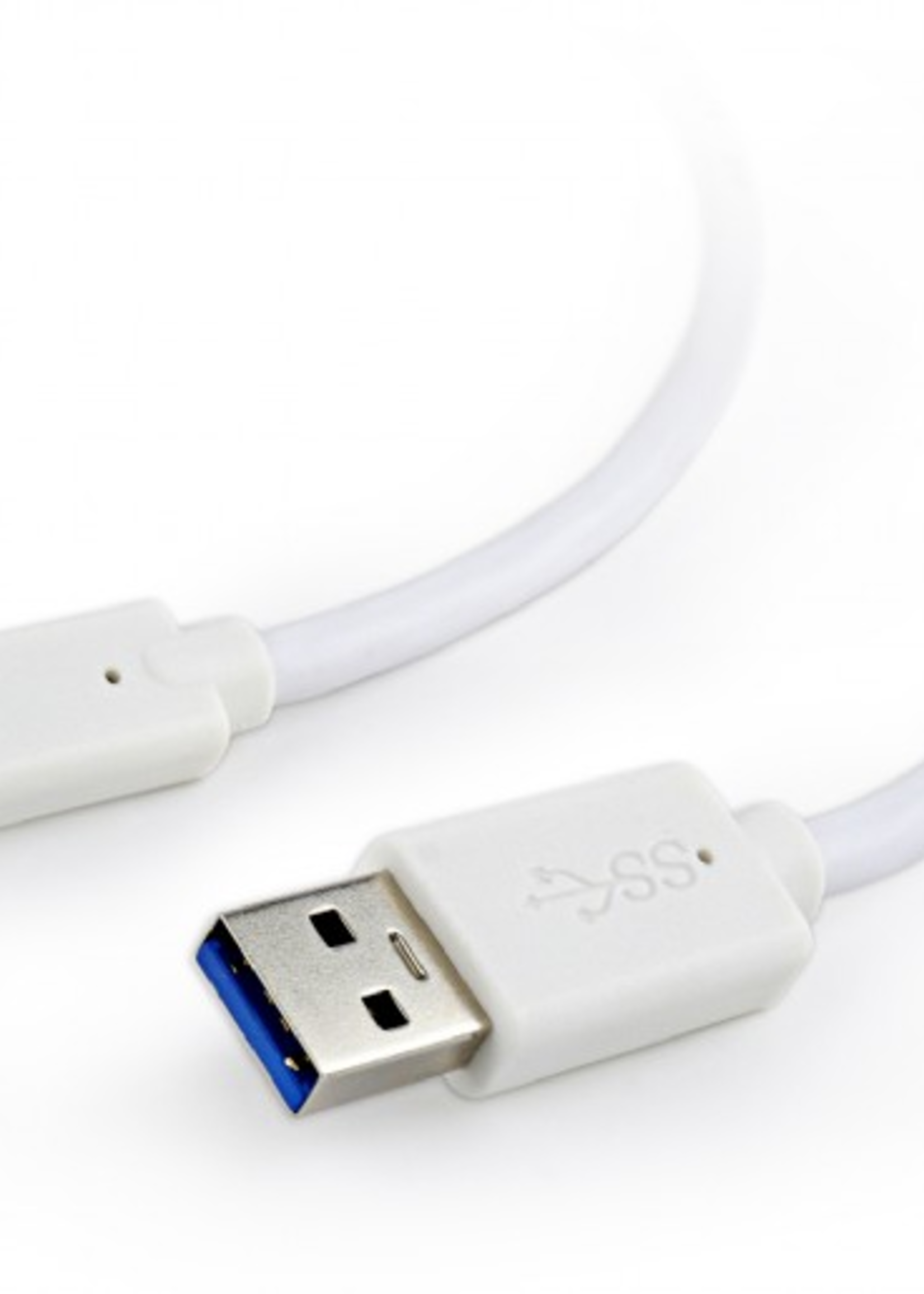 CableXpert USB3.0 kabel AM-CM wit 0.5 meter