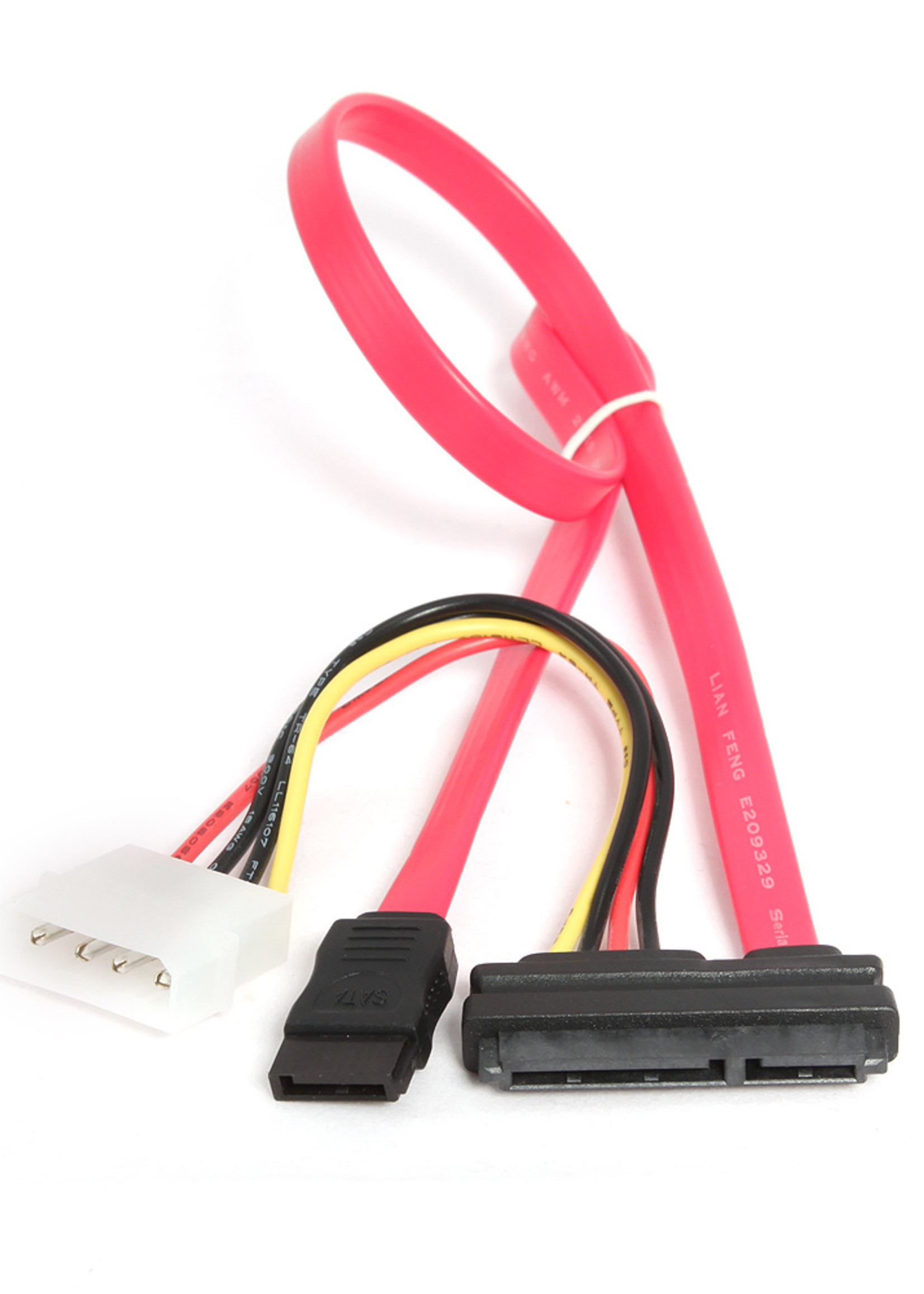 CableXpert Serial ATA III data en stroom combinatie kabel