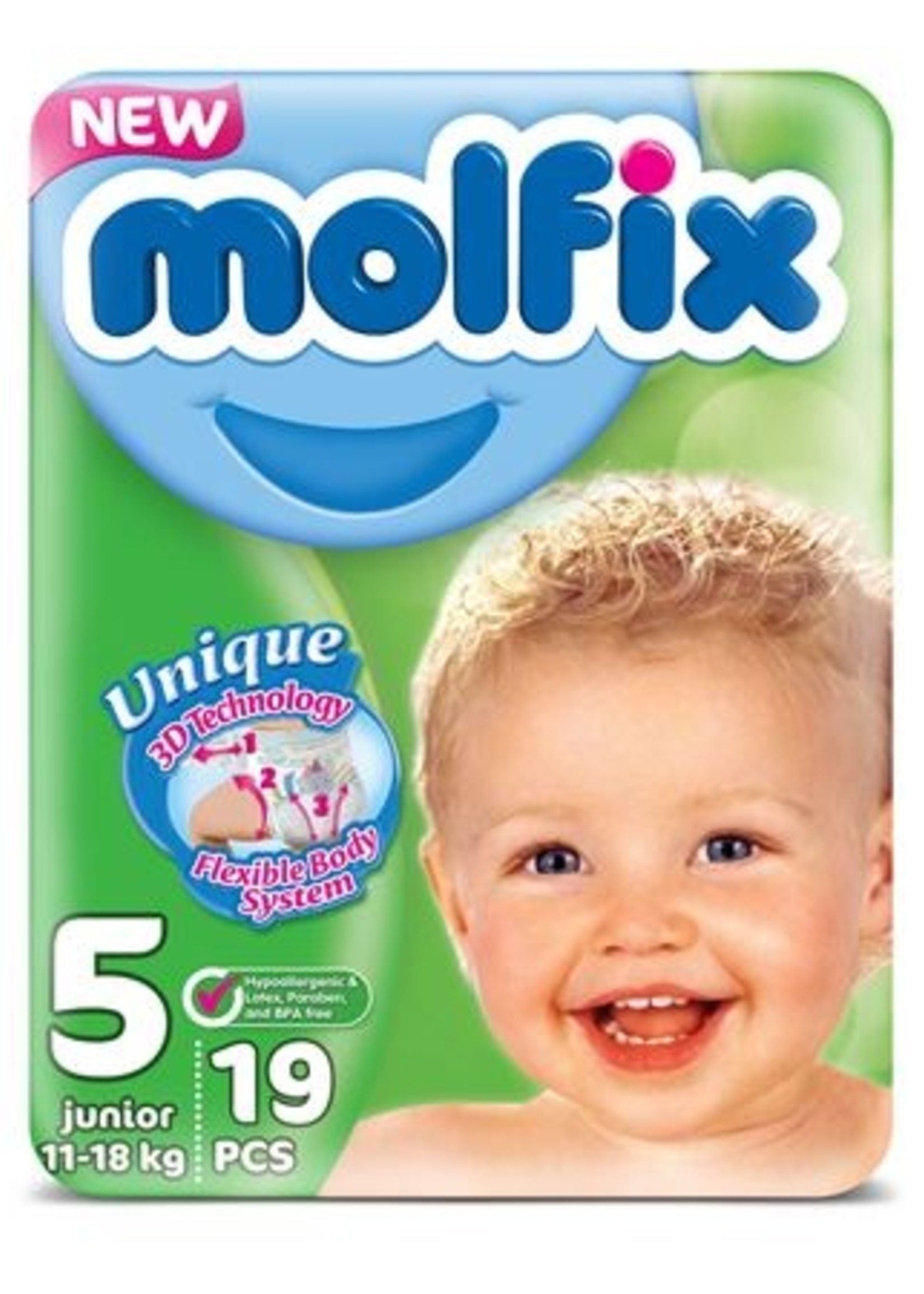 Molfix Molfix Babyluiers Junior Nr 5