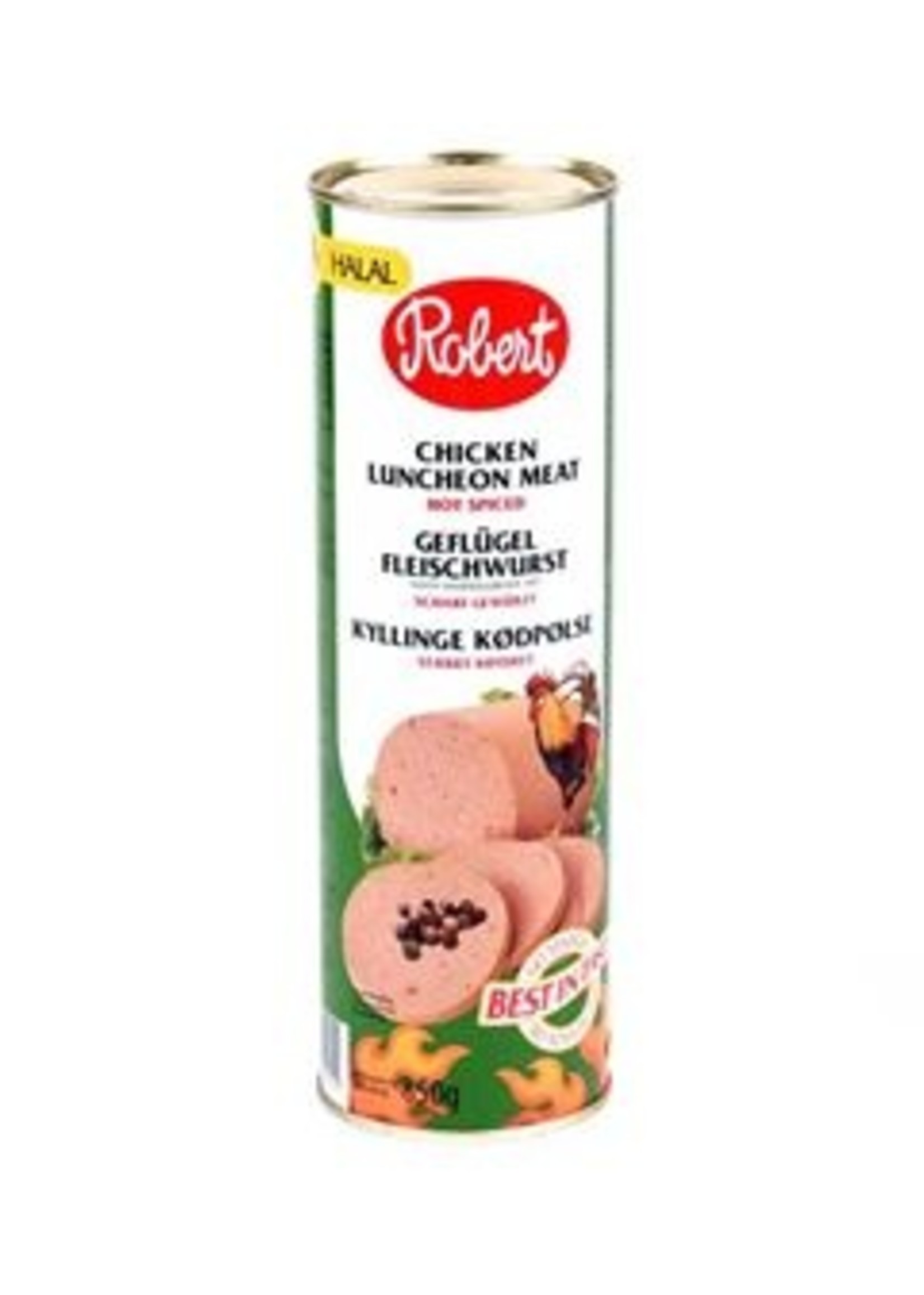 Robert Robert Luncheon Meat Kip Pikant 850 gram