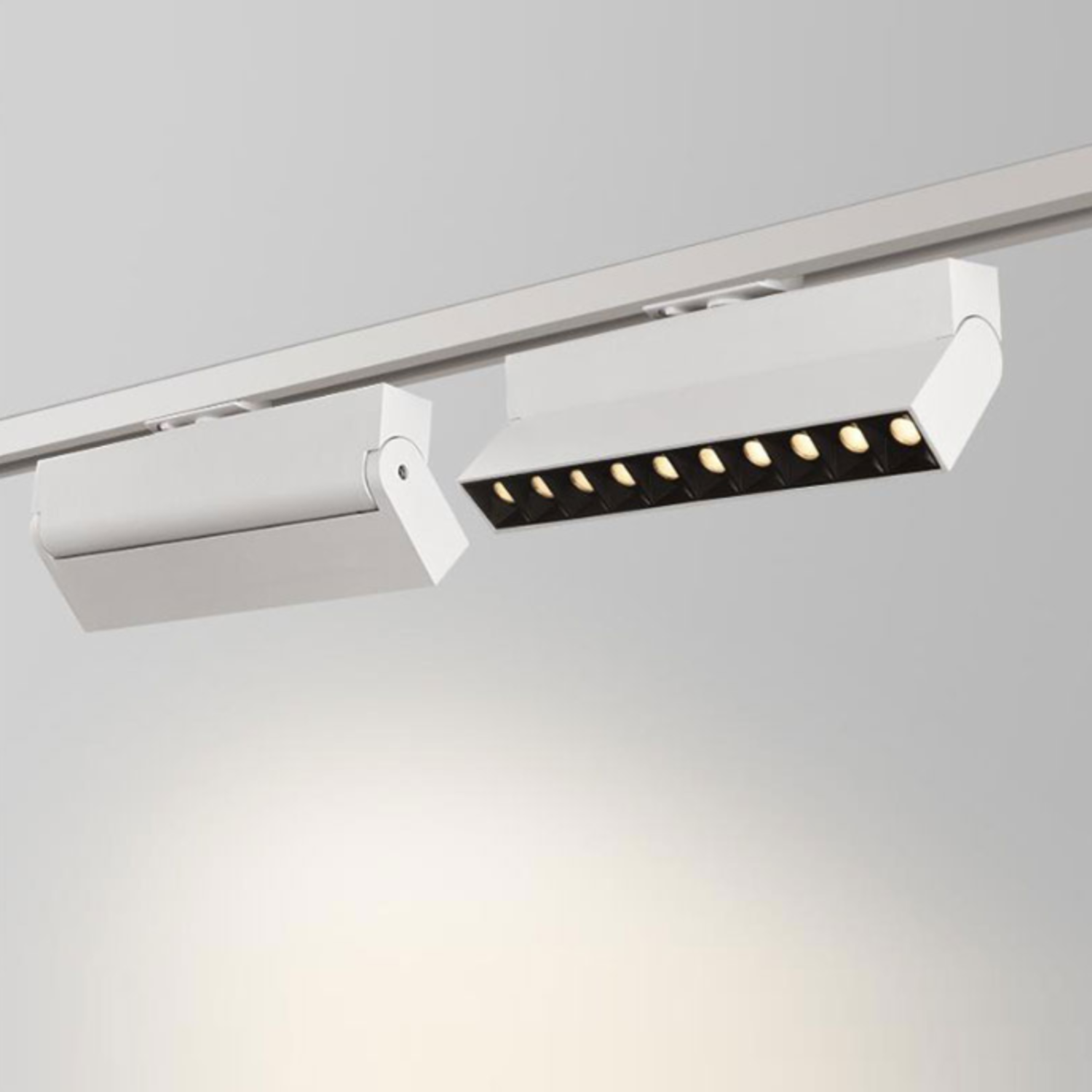 Melodieus Voorschrijven marge Lamp op rail 20W LED dimbaar zwart of wit - Leddepot.be