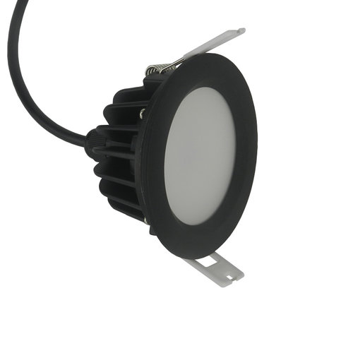 IP65 inbouwspot zwart 15W LED diameter 110mm