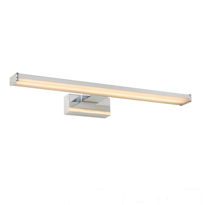 Badkamer wandlamp boven spiegel 40cm mat chroom 8W Leddepot.be