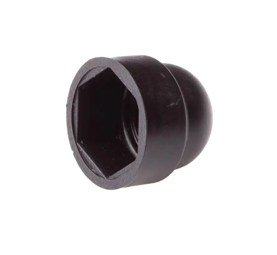 Blackline - Täcklock plast - Svart - M6 (100 st)