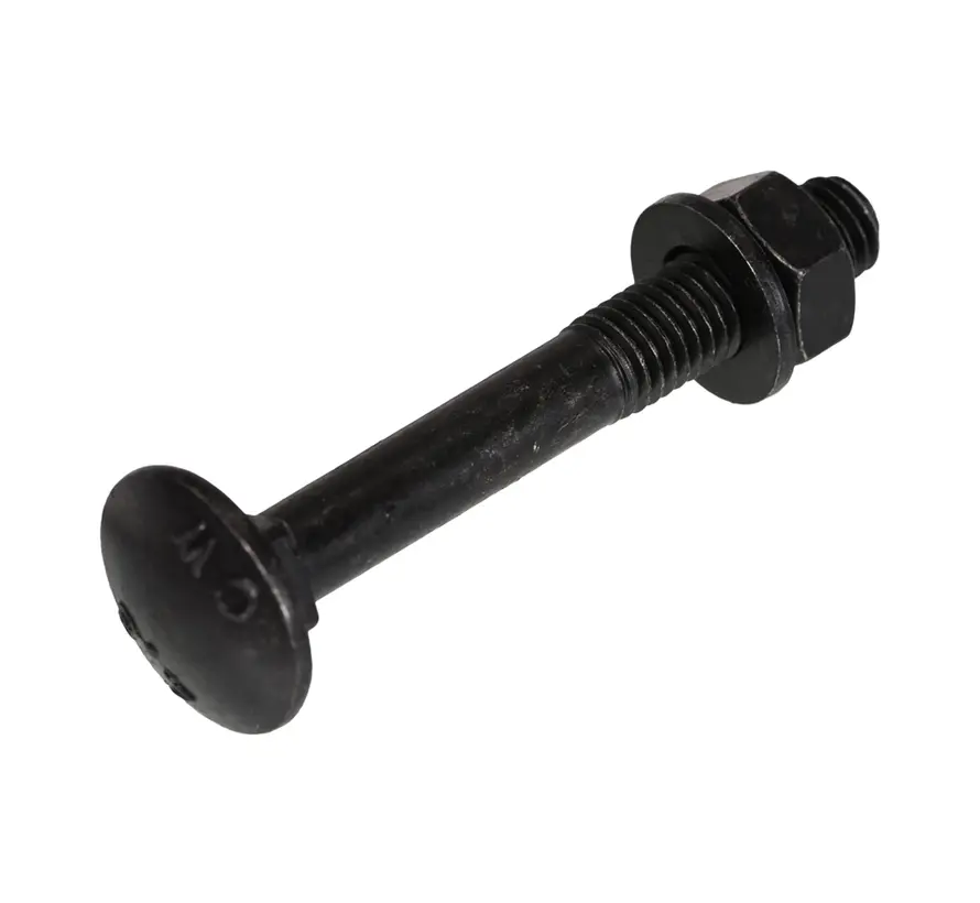 Blackline - Låsbult - Mutter - Bricka - HCP - Svart - M8X30 (25 stycken)