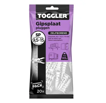 Toggler - Gipsplugg - SP (20 st)
