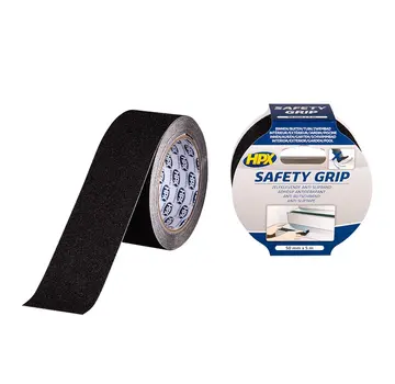 HPX Halkskyddstejp - Svart - 50 mm x 5 m