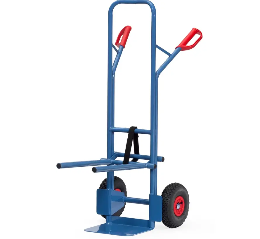 Fetra Stolvagn Pneumatiska däck 260 x 85 mm - Armstöd infällbara