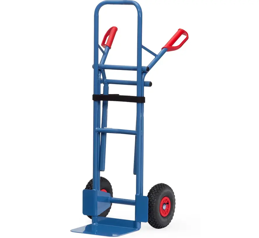 Fetra Stolvagn Pneumatiska däck 260 x 85 mm - Armstöd infällbara