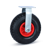MESO Skophjul med pneumatiskt däck - Plastfälg - 260mm - 125kg