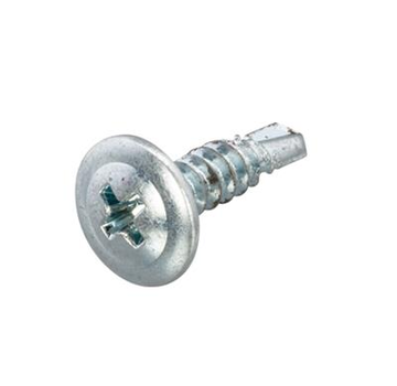 Tak & fasad - Monteringsskruvar självborrande - Phillips2 - 4,2 x 13mm - Förzinkad - Guldgänga (200 st)