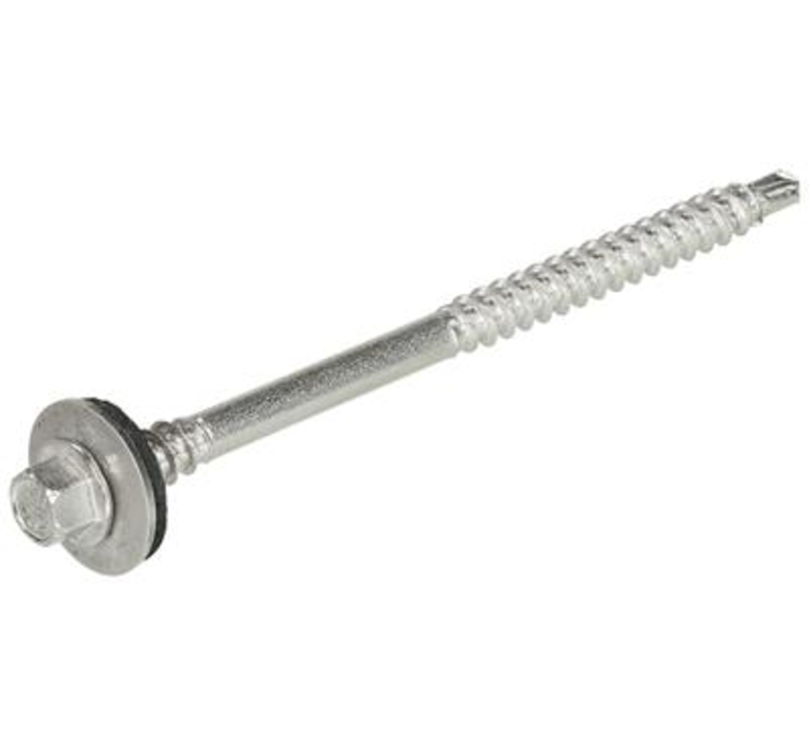 Tak & fasad - Skruvar för sandwichpaneler för trä - BP2 - 7,0/6,5 x 125mm - rostfritt stål A2 - Helgänga (20 st)