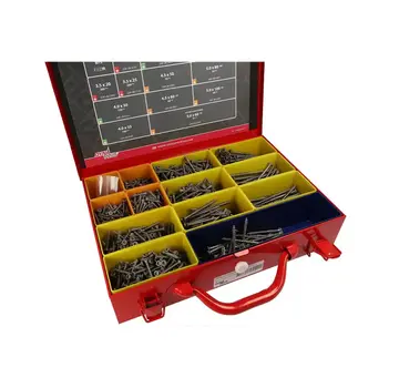 Dynaplus - Sortiment hylsskruvar - TORX - AR-belagda - 1 393 st