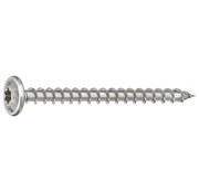 Heco Topix-Plus - Rostfria A2-skruvar - Torx försänkt huvud - 6 x60mm - Helgänga (100 st)
