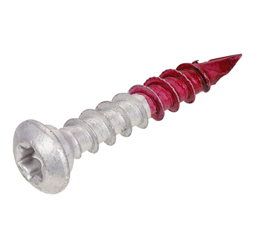 Rotadrill - Stolphållarskruvar - Torx 40 CK - 8 x 50 mm - Helgänga - AR-beläggning (30 st)