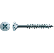 Spax - Spånskiveskruvar - Pozidrive 2 Flathead - 5 x 90mm - Delvis gänga - WIROX (100 st)