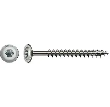 Spax - Försänkta skruvar - Torx 30 - 6,0 x 120 mm - Delgänga - WIROX (100 st)