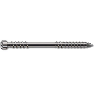 Spax - Trallskruvar - Byggnadsställningar och broar - 8 x 120 mm - Torx 40 - Delgänga - Rostfritt stål A4 (50 st)