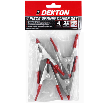 Dekton - Segelklämmor - Metall - 100 mm (4 stycken)