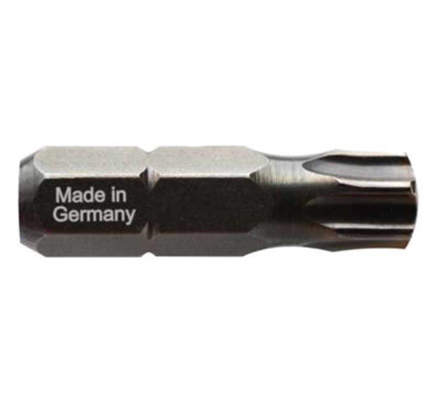 Diager - IMPACT - Slagskruvsbits - 1/4" T10 - 30mm (5 st)