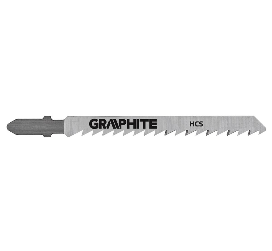 Graphite - Sticksågsblad - För trä/plast - Grova (2 st)