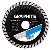 Graphite - Turbo Wave - Diamanthjul - 115x22,2x6,0x2,4 mm