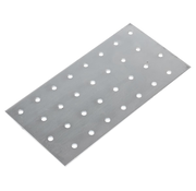 Kopplingsplatta - 80x160x2mm - Galvaniserad