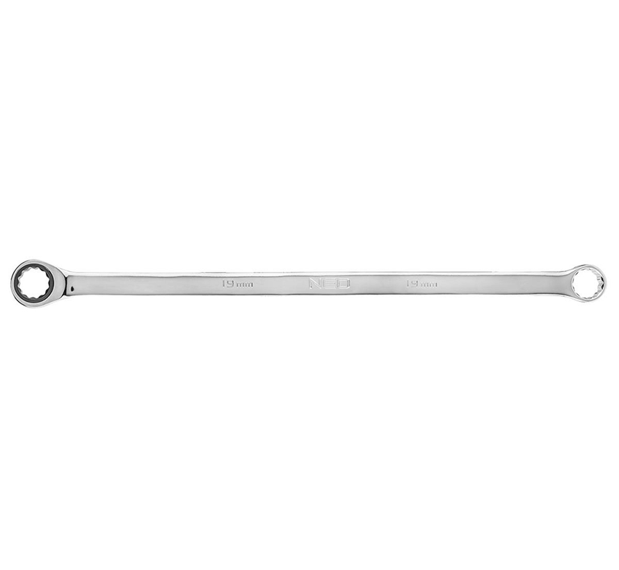 Neo - Ringspärrnyckel - 19 mm mycket lång
