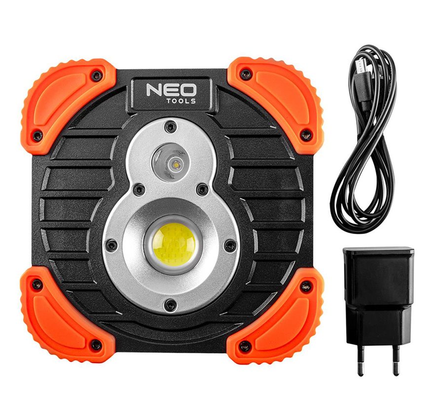 Neo - Arbetslampa - 1000lm, CREE XPG LED på batteri