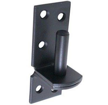 Platt tumme - 16mm - Svart