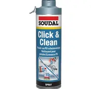 Soudal - Click & Fix - Rengöringsmedel för vapen och päls - 500 ml